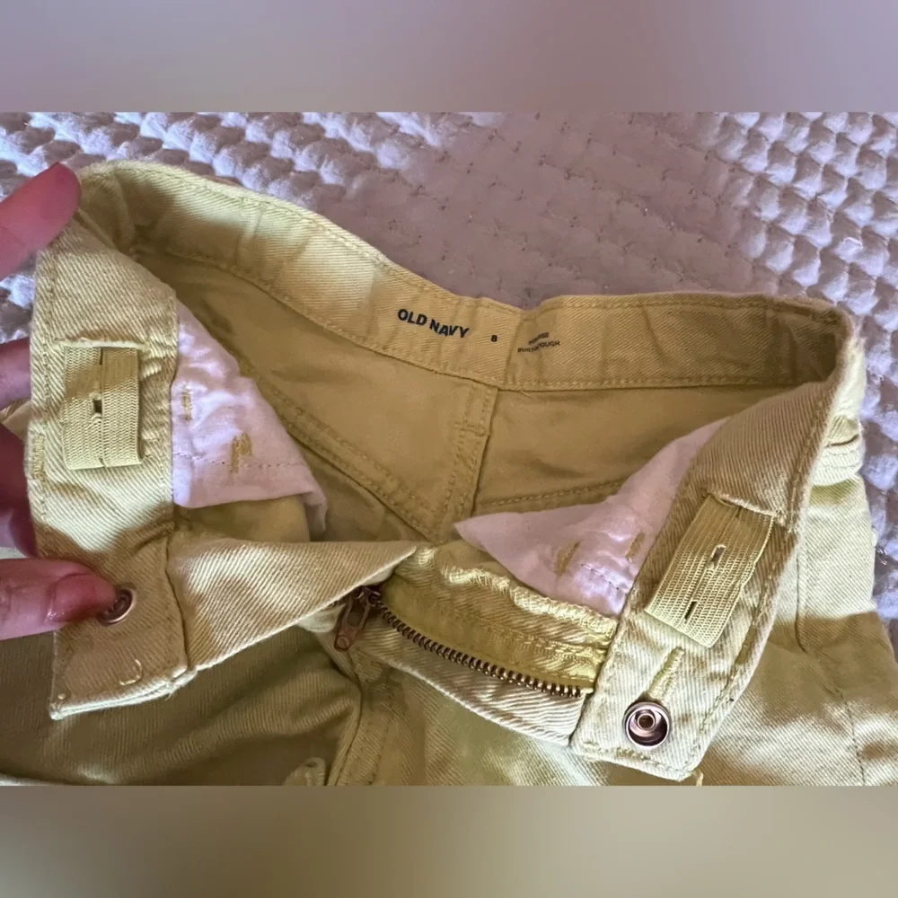 Old Navy lime green Denim Shorts
